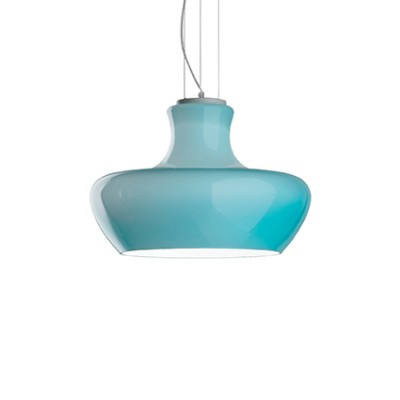Подвесной светильник Ideal lux ALADINO SP1 D45 AZZURRO (137261) Подвесной светильник Ideal lux ALADINO SP1 D45 AZZURRO (137261)