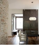 Подвесной светильник Foscarini CABOCHE средний прозрачный H. 5 m