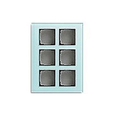 Gira FKB-SYS Стекло Накладка для модульной стойки 6-ая (G138618)