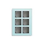 Gira FKB-SYS Стекло Накладка для модульной стойки 6-ая (G138618)