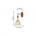 Светильник настенный бра Favourite 1393-1W Giro