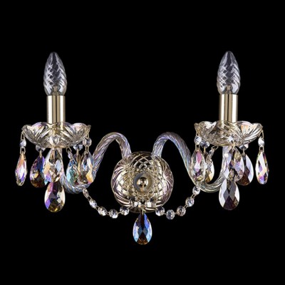 Светильник настенный бра Bohemia Ivele 1402B/2/160/G/M701