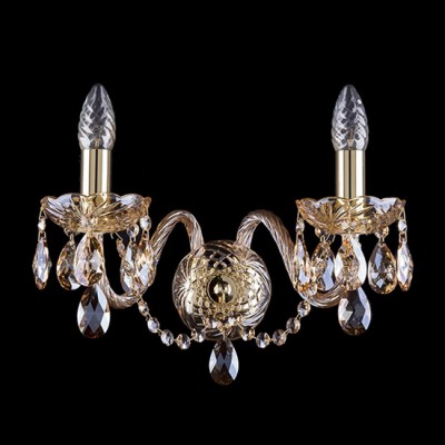 Светильник настенный бра Bohemia Ivele 1402B/2/160/G/M721