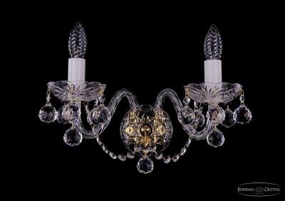 Светильник настенный бра Bohemia Ivele 1400/2/Big/G/Balls Светильник настенный бра Bohemia Ivele 1400/2/Big/G/Balls