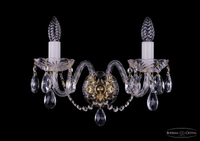 Светильник настенный бра Bohemia Ivele 1400/2/Big/G Светильник настенный бра Bohemia Ivele 1400/2/Big/G