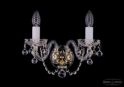 Светильник настенный бра Bohemia Ivele 1402B/2/141/G/Balls