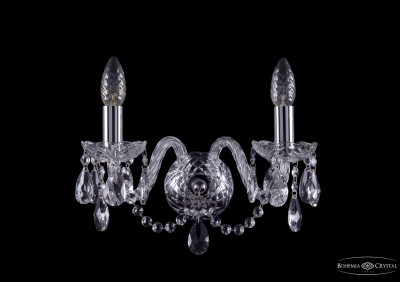 Светильник настенный бра Bohemia Ivele 1402B/2/141/Ni