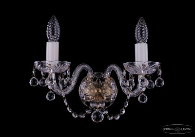 Светильник настенный бра Bohemia Ivele 1400/2/Pa/Balls Светильник настенный бра Bohemia Ivele 1400/2/Pa/Balls