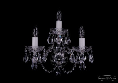 Светильник настенный бра Bohemia Ivele 1400/3/Big/Ni Светильник настенный бра Bohemia Ivele 1400/3/Big/Ni