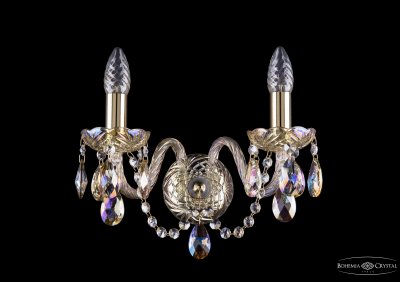 Светильник настенный бра Bohemia Ivele 1402B/2/141/G/M701