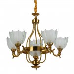 Люстра классическая 14003/5+1AB WT Экономсвет