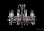 Люстра хрустальная Bohemia Ivele 1402/10/141/Pa/Leafs