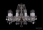 Люстра хрустальная Bohemia Ivele 1402/10/160/Pa/Leafs