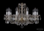 Люстра хрустальная Bohemia Ivele 1402/10/195/G/Leafs