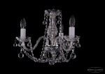 Люстра хрустальная Bohemia Ivele 1402/3/141/Ni/Balls