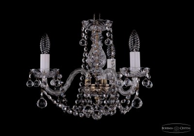 Люстра хрустальная Bohemia Ivele 1402/3/141/Pa/Balls Люстра хрустальная Bohemia Ivele 1402/3/141/Pa/Balls
