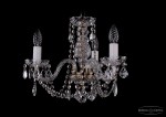 Люстра хрустальная Bohemia Ivele 1402/3/141/Pa/Leafs