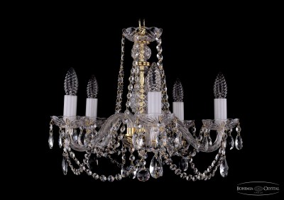 Люстра хрустальная Bohemia Ivele 1402/5/160/G