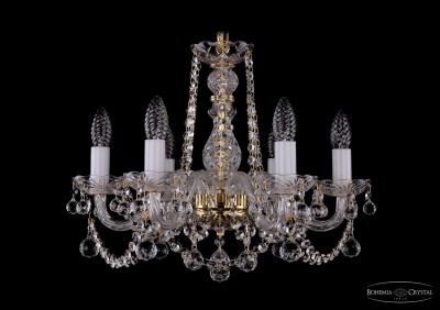 Люстра хрустальная Bohemia Ivele 1402/6/160/G/Balls