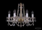 Люстра хрустальная Bohemia Ivele 1402/6/160/G/Leafs