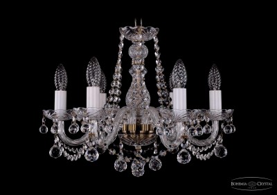 Люстра хрустальная Bohemia Ivele 1402/6/160/Pa/Balls