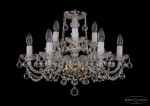 Люстра хрустальная Bohemia Ivele 1402/6+3/195/G/Balls