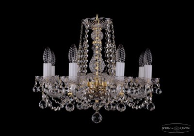 Люстра хрустальная Bohemia Ivele 1402/8/160/G/Balls