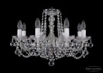 Люстра хрустальная Bohemia Ivele 1402/8/195/Ni/Balls