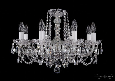 Люстра хрустальная Bohemia Ivele 1402/8/195/Ni