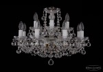 Люстра хрустальная Bohemia Ivele 1402/8+4/195/Pa/Balls