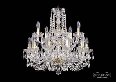 Люстра хрустальная Bohemia Ivele 1402/10+5/195/2d/G