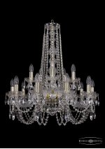 Люстра хрустальная Bohemia Ivele 1402/10+5/240/h-75/G