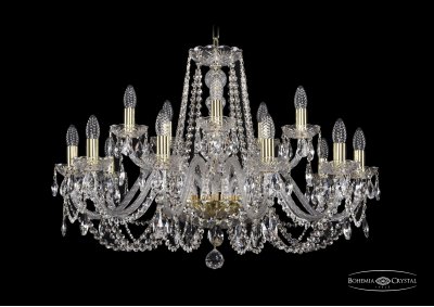 Люстра хрустальная Bohemia Ivele 1402/10+5/300/G