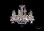 Люстра хрустальная Bohemia Ivele 1402/10/141/G/Leafs