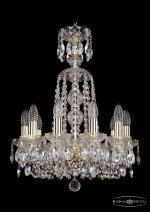 Люстра хрустальная Bohemia Ivele 1402/10/141/XL-58/G