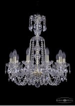 Люстра хрустальная Bohemia Ivele 1402/10/195/XL-64/G