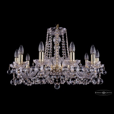 Люстра хрустальная Bohemia Ivele 1402/10/240/G