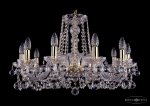 Люстра хрустальная Bohemia Ivele 1402/10/240/G/Balls