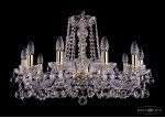Люстра хрустальная Bohemia Ivele 1402/10/240/G/Balls