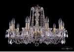 Люстра хрустальная Bohemia Ivele 1402/10/240/G/Leafs