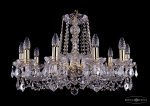 Люстра хрустальная Bohemia Ivele 1402/10/240/G/Leafs