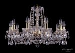 Люстра хрустальная Bohemia Ivele 1402/10/240/G