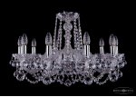 Люстра хрустальная Bohemia Ivele 1402/10/240/Ni/Balls