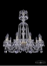 Люстра хрустальная Bohemia Ivele 1402/10/240/XL-73/G