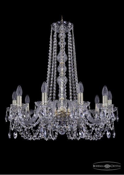 Люстра хрустальная Bohemia Ivele 1402/10/240/h-73/G