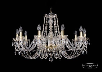 Люстра хрустальная Bohemia Ivele 1402/10/300/G