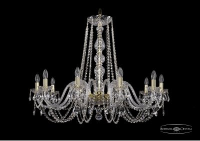 Люстра хрустальная Bohemia Ivele 1402/10/360/G