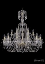 Люстра хрустальная Bohemia Ivele 1402/12+6/300/XL-90/G