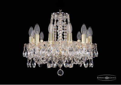 Люстра хрустальная Bohemia Ivele 1402/12/141/G