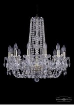 Люстра хрустальная Bohemia Ivele 1402/12/195/h-60/G
